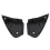 1Pair Front Pillar Upper Trim Cover For 2016-2021 A 3
