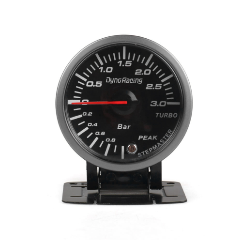 2,5 tommer 60 mm bilturbo boostmåler 3 bar hvid og rav 2