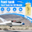 Tank Petrol Transparent Plastic Bottle 500CC CNC 4