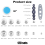 120Pcs Button Covers, Cover Button Kit, DIY Fabric Covered Buttons 4