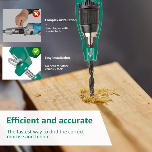 Square Hole Drill Bit Adapter, for Drill 2