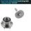 Front Hub Driveshaft Retaining Bolt 1569107 for Focus C-MAX 1Pcs 2