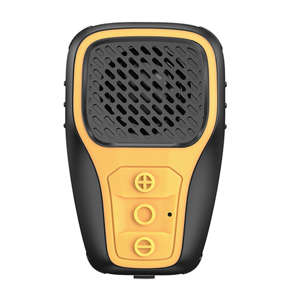 Wireless Bluetooth Speaker Wearable Mini Black+Yellow-image-OPC-PJTGDZY-NEW