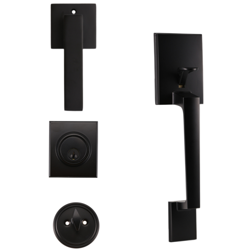 American style large handle door locks 1