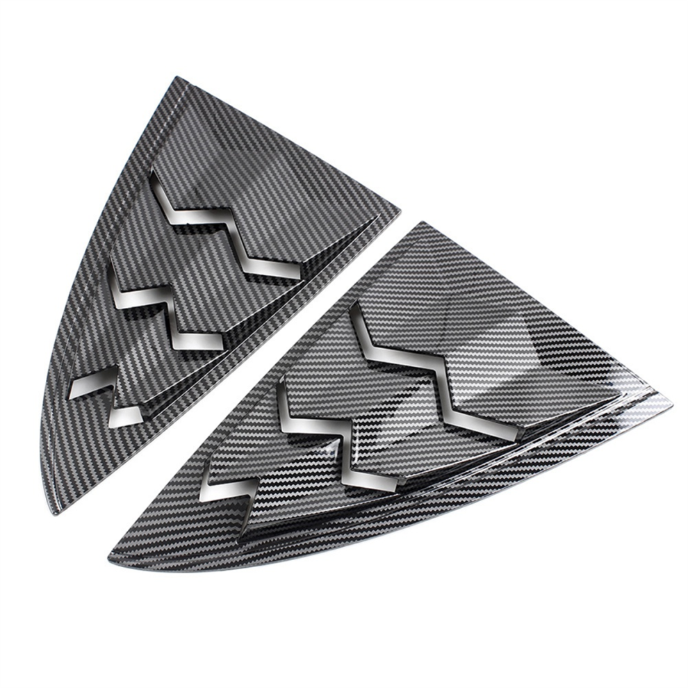 Blinds Spoiler Leaves Shutter Cover For Carbon Fiber 4713387082342