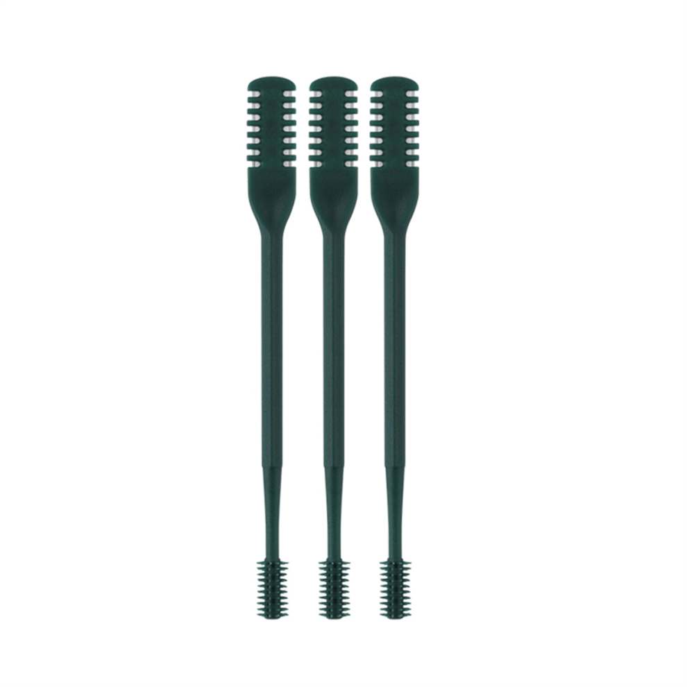 Dark/Green 2-In-1 Nasal Hair Cutter,360 Rotating Nose Hair Trimmer,