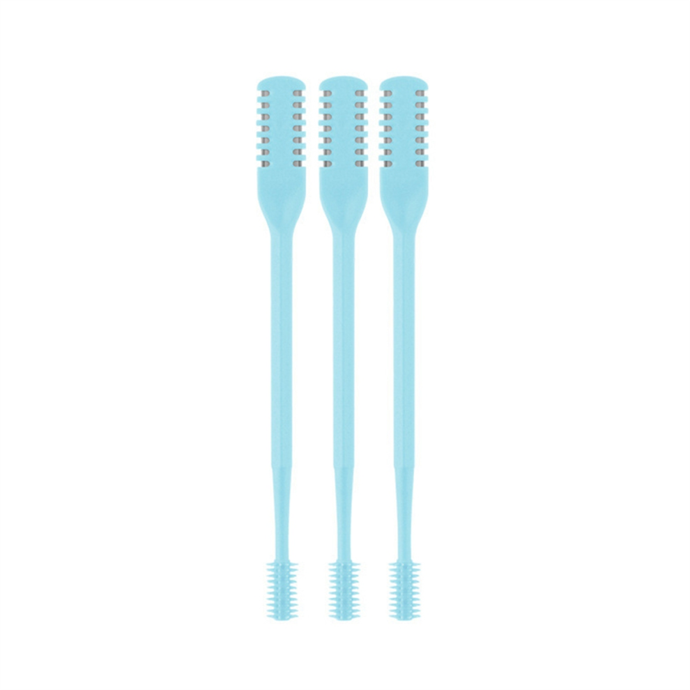 Blue 2-In-1 Nasal Hair Cutter,360 Rotating Nose Hair Trimmer,