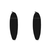 Surfboard Sock Cover Waterproof Protective Case 2-Pack for Shortboard Surf Accessories Size Small