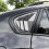 Car Side Window Louver Cover for X6 E71 E72 Carbon Fiber Pattern 4