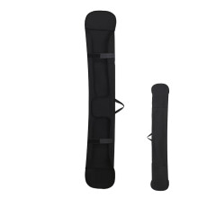 Snowboard Travel Bag - Elastic Waterproof Surfboard Sleeve for Skateboards, Durable Diving Fabric, Black, 6ft Size