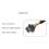 DN25 flowsensor turbine flowmåler vandflowsensor industriel 7