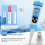5-i-1 Bluetooth vandkvalitetstester TDS, pH, saltindhold, temperatur 1