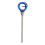 Archery Recurve Bow Sight Single Pin Aluminum Sight Blue 1