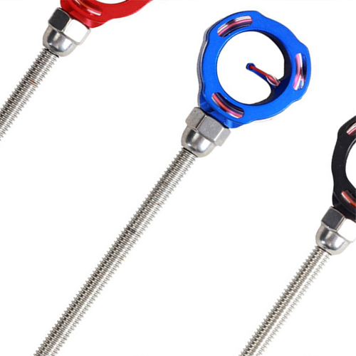Archery Recurve Bow Sight Single Pin Aluminum Sight Blue 2