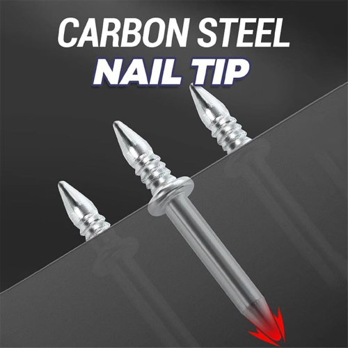 500Pcs Hardware Carbon Steel Nails for Seamless Installation 2