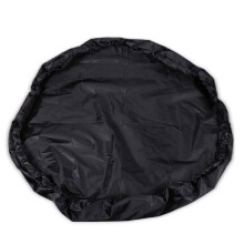 Wetsuit Mat Waterproof Surf Bag Durable Drawstring Beach Bag for Kayakers Boaters Surfing Accessories Black