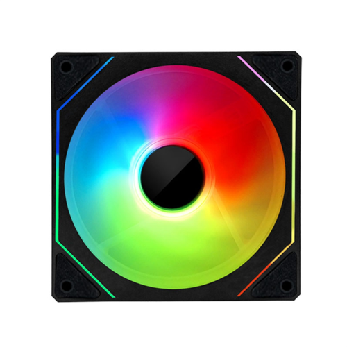 Computer Chassis Fan ARGB Cooling Fan Black Positive 2