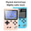 (BLUE) Gameboy Built-in 500 Classic Game Retro Video Game Console_f 2025 2