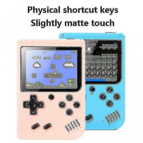 (BLUE) Gameboy Built-in 500 Classic Game Retro Video Game Console_f 2025 1