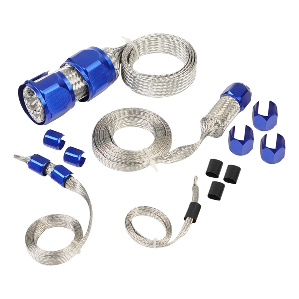 Car Braid Hose Sleeving Kit Universal Vacuum Heater Hose Blue-image-OPC-PJTGSFJ-NEW
