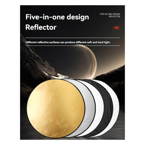 Foldable Round Reflectors for Photography, Fill Light Accessories 1