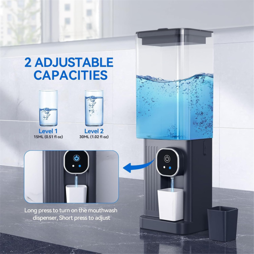 Automatic Mouthwash Dispenser for Bathroom - 23.67 Oz 2