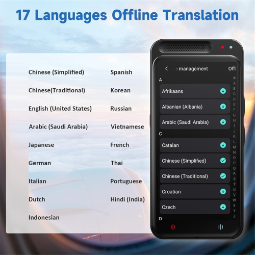 138 Language Translator Device with Two-Way Instant Translation 2