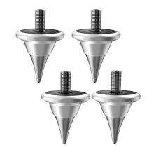 Speaker Isolation Spike Feet Stand for Hifi Audio M8 Silver