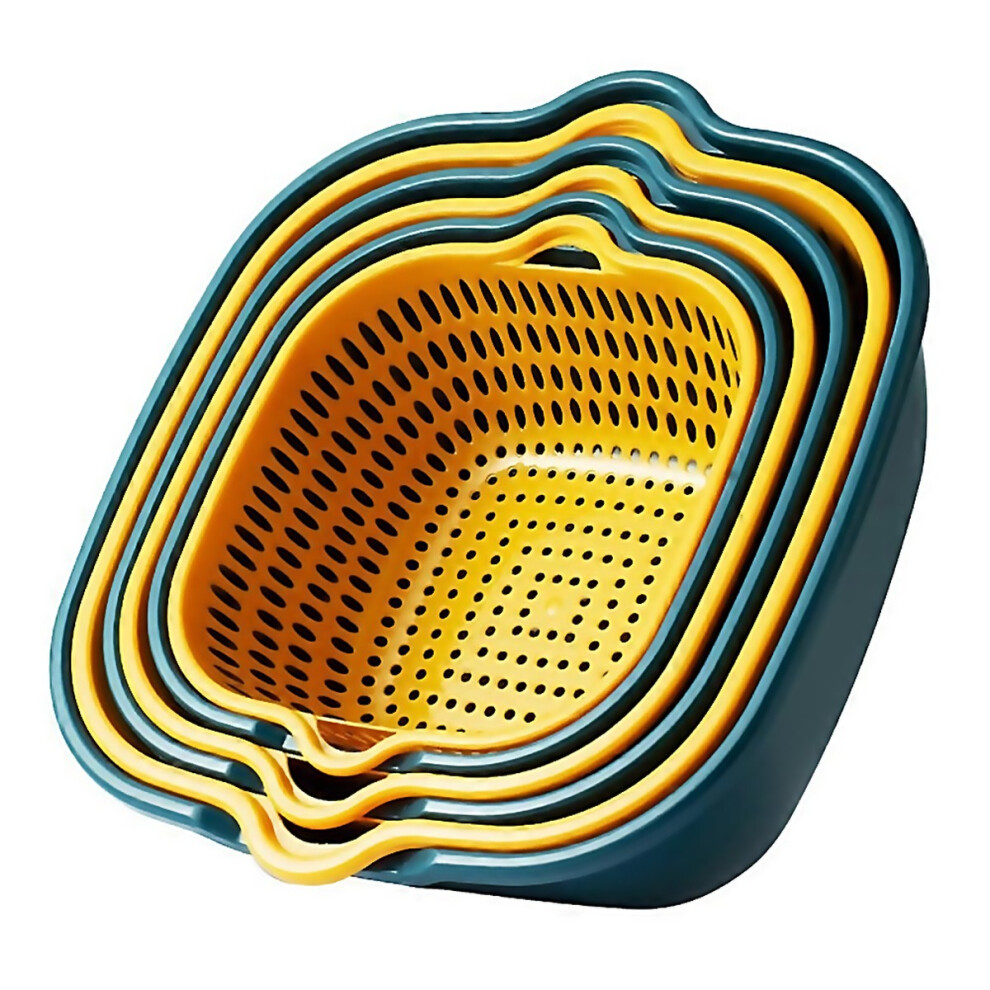 For Baskets Fruit Washing Basket Multifunctional Drain Basket Stackable-image-OPC-PJTGTW2-NEW