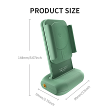 Bluetooth Selfie Stick with Remote Shutter Anti green