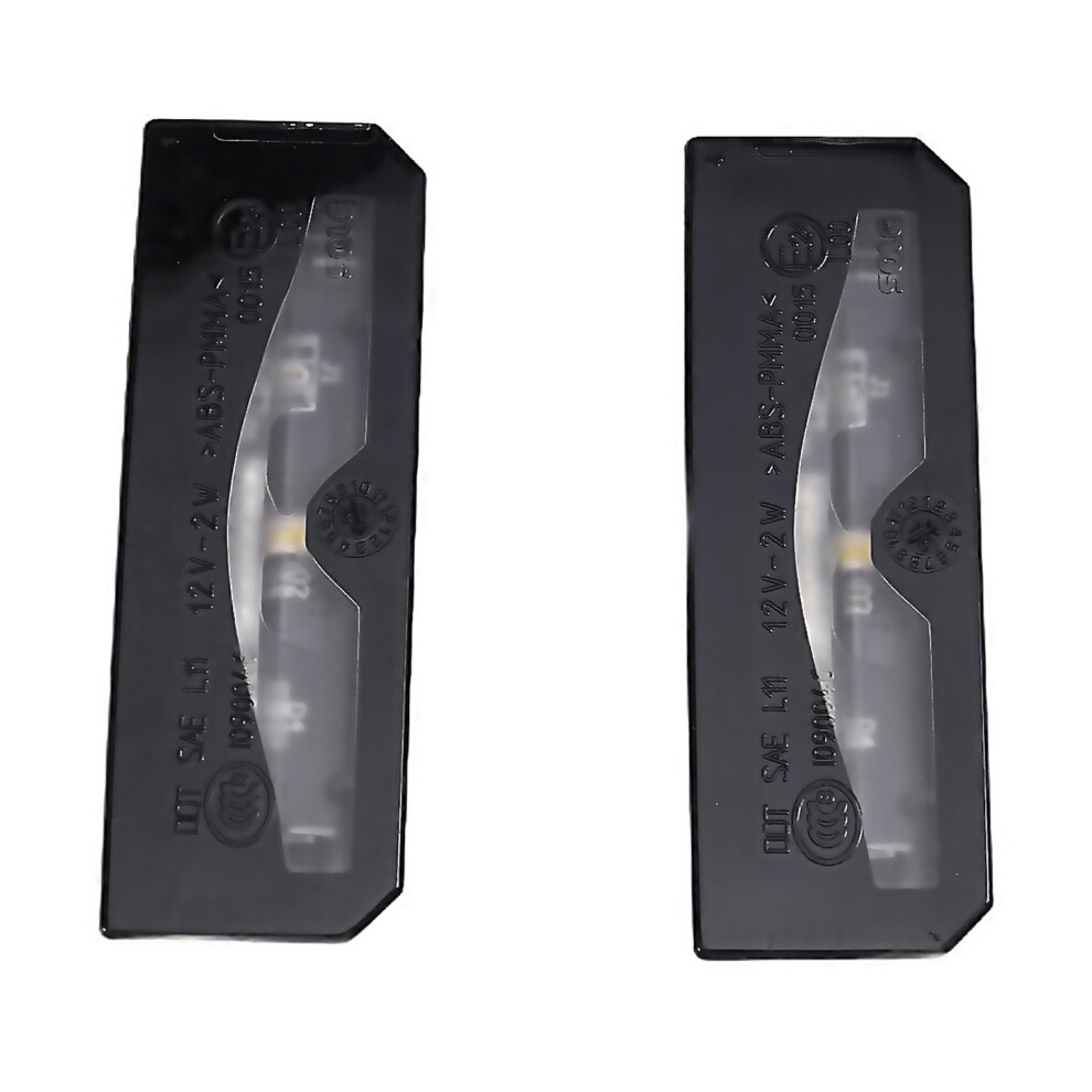 For Lr025837 2Pcs Car Rear License Plate Lamp For Evoque 6000000048327