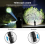 10000 Lumens Mini LED Flashlight Long-1200mah 2