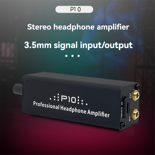 with 3.5mm Output/Input Stereo Headphone Amplifier 2