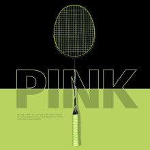 Ultralight 8U Badminton Racket 60g Strung Carbon 24-32 lbs Professional 8U Green Lightweight Performance Racket