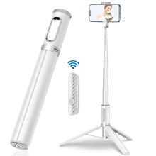 Cell Phone Selfie Stick with Bluetooth Remote for 4-7 In Smartphone,C