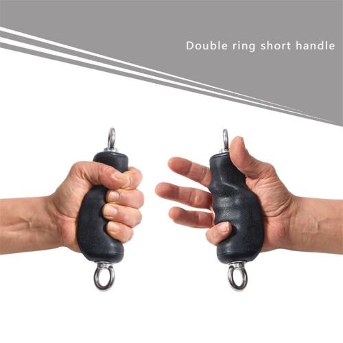 Gym Exercise Grip Handles LAT Pull Down Attachment, Gym Handle 2