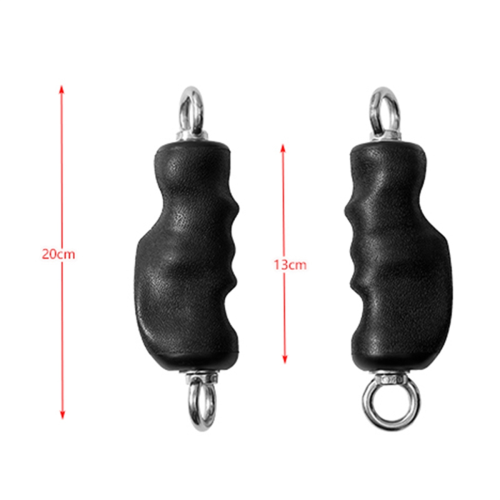 Gym Exercise Grip Handles LAT Pull Down Attachment, Gym Handle 1