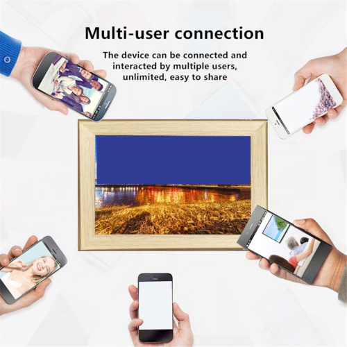 Digital Picture Frame 10.1 Inch Digital Photo Frame UK Plug 2