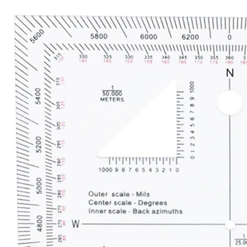 Coordinate Scale Practical Navigation Protractor 1