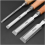 4pcs Wood Chisel Set with Cap, Beech High Impact Handle 5