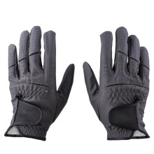 Golf Gloves for Men and Women, Left/Right Hand, Breathable Soft Material, Dark Grey and White, Size 26 X-Large, Swing Training