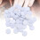 100pcs 15mm Nail Buffing Disc 2000 Grit Grinding 12