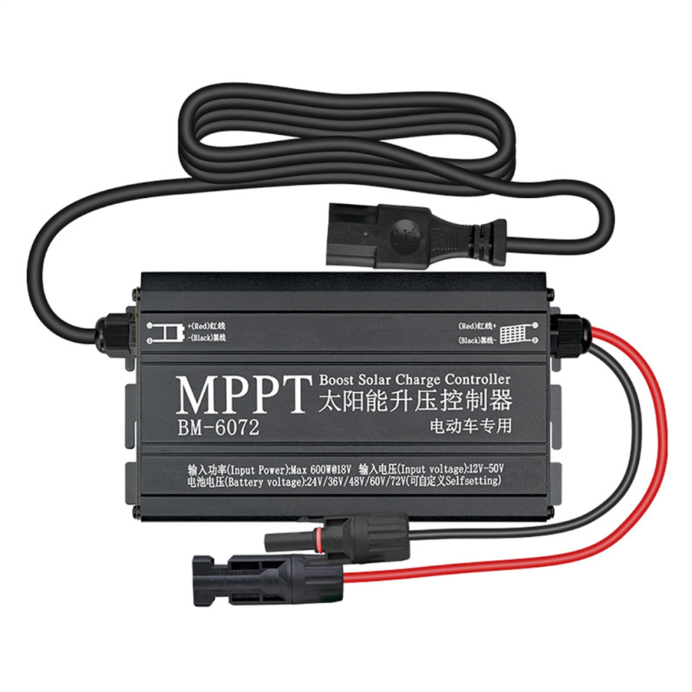600W Solar Boost Charge Controller Mppt Charging Voltage Regulator 4713387030701