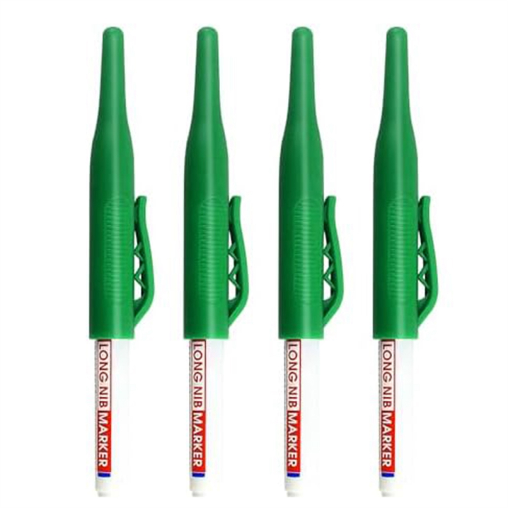 Long-Head Deep Hole Marker,Metal Markers For Steel Green 4713387030152