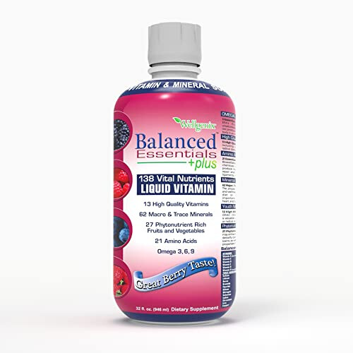 Integratore Nutrizionale Liquido Balanced Essentials, 32 Once - Very Berry