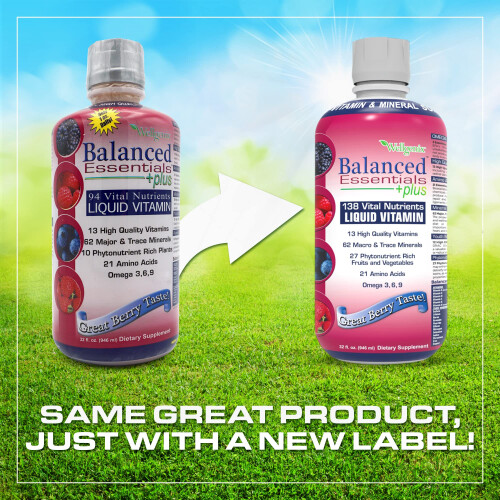 Integratore Nutrizionale Liquido Balanced Essentials, 32 Once - Very Berry 2