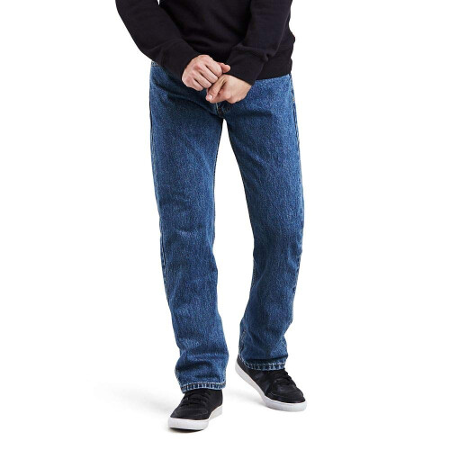 Levi's Levi's Ανδρικά Τζιν 505 Κανονική Εφαρμογή (Διαθέσιμα και σε Μεγέθη), Μεσαίο Stonewash, 40W x 32L