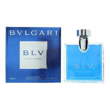BVLGARI BLV Homme pour Homme 3,4 oz Eau de Toilette Vaporisateur