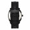 Fossil Ρολόι Χρονογράφος Fossil Machine Quartz για Άνδρες, Χρώμα: Μαύρο (Μοντέλο: FS4487) 3