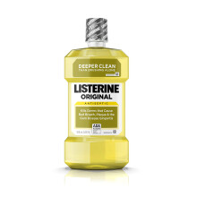 Listerine Original Antiseptic Mondwater met Germ-Killing Formule tegen Slechte Adem, Plaque en Gingivitis, 500 mL